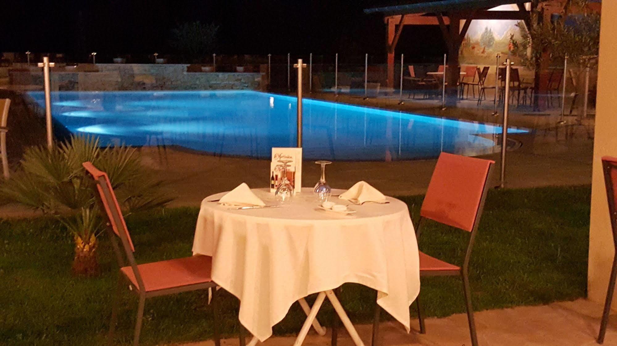 Hotel Restaurant La Martiniere Montélier Dış mekan fotoğraf